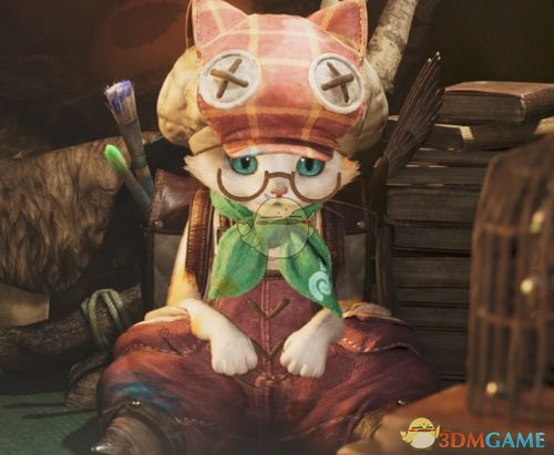  怪物猎人荒野艾露猫的画家服装mod怪物猎人艾露猫服装mod下载3dm单机