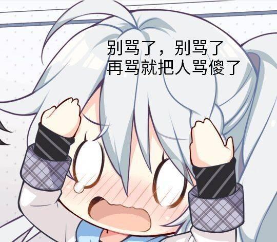  文明骂人表情包别骂了,别骂了,再骂就把人骂傻了