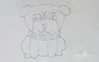  幼儿简笔画小狗狗简笔画法