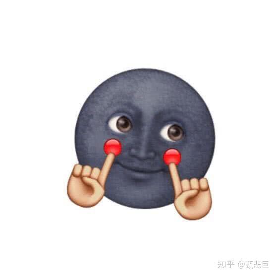 尴尬三条线黑脸表情包