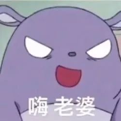  巴库表情包老婆奴表情包抖音紫色小怪物表情包