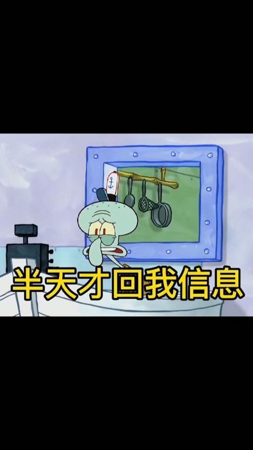  取图主页,半天才回我消息表情包搞笑视频经典段子情侣夫妻海绵宝宝与派大星