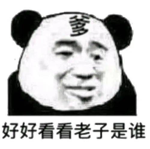  熊猫头表情包i对不起你是一个好人