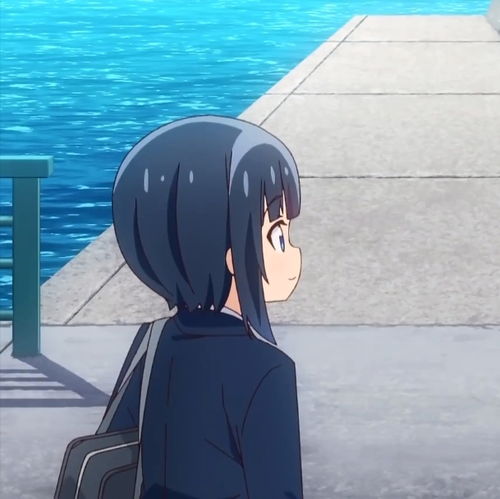  女孩的钓鱼慢活表情包头像