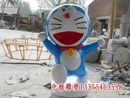 玻璃钢雕塑机器猫哆啦梦雕塑中山树脂机器猫雕塑图片 玻璃钢雕塑机器猫哆啦梦雕塑中山树脂机器猫雕塑图片