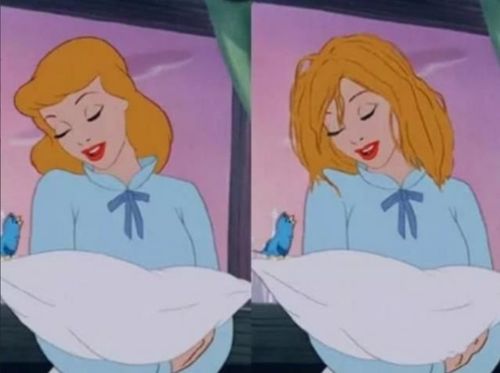 当迪士尼公主的头发变现实,贝儿的表情很狰狞,但茉莉却没有变化 当迪士尼公主的头发变现实,贝儿的表情很狰狞,但茉莉却没有变化