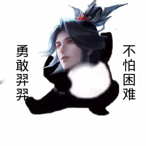  王者荣耀表情包勇敢嫦娥,不惧伽罗