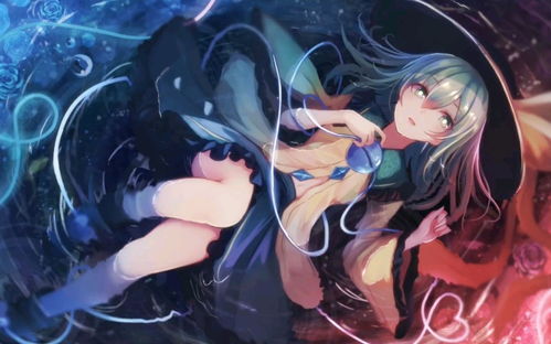  东方地灵殿古明地恋闭恋瞳的同人插画作品
