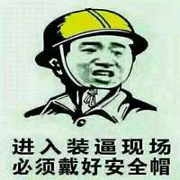  戴安全帽的表情包微信头像图片大全