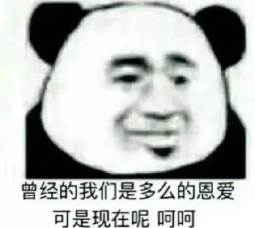 搞怪熊猫表情包委屈