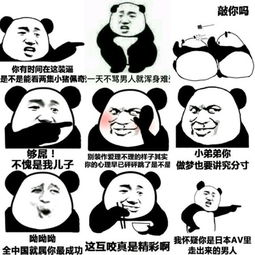  明人不说暗话,全网爆火的熊猫头怼人表情包,你收藏了几张