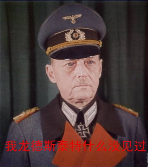  德军表情包第二弹龙德施泰特元帅