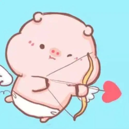 猪头像情侣表情包壁纸