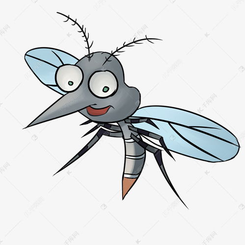  表情可爱小昆虫蚊子插画素材图片免费下载千库网表情
