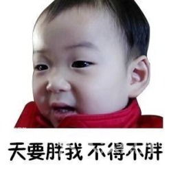 胖瘦表情包对比