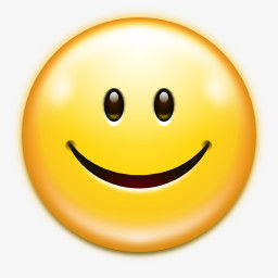  表情的脸微笑图标png图片素材免费下载png格式256256像素熊猫办公