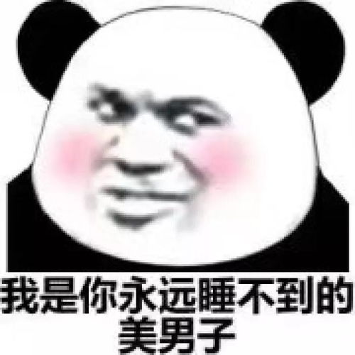  熊猫头表情包网恋选我,我超甜,骗人,骗感情,还骗钱