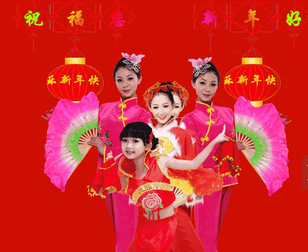 2022虎年春节快乐动画表情包虎年新年春节早上好问候祝福动画表情图片