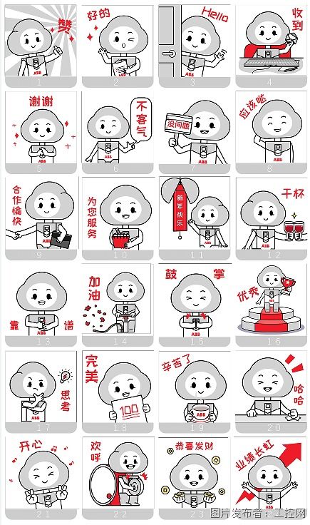  云传动表情包来了abb云传动,数字化赋能用户轻松实现设备运维