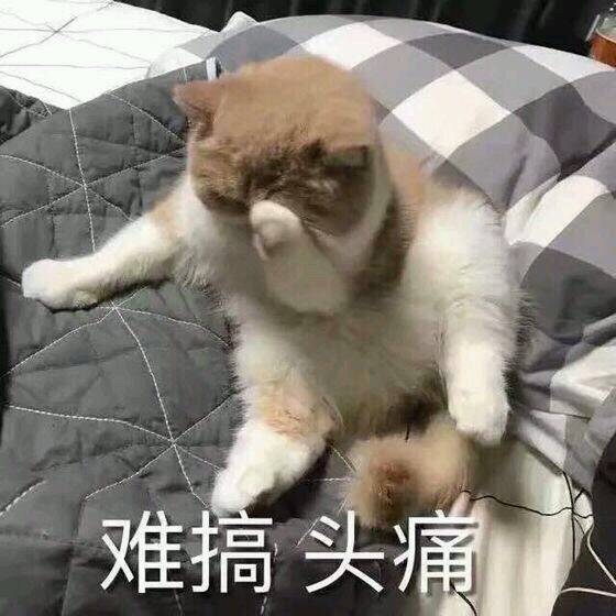 头疼表情包图片纯果汁