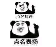  熊猫点名表扬的表情包是什么意思梗吗