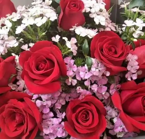 送花花表情包简笔画大统华