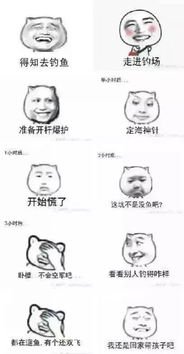  钓鱼人的表情包,总有一款适合你