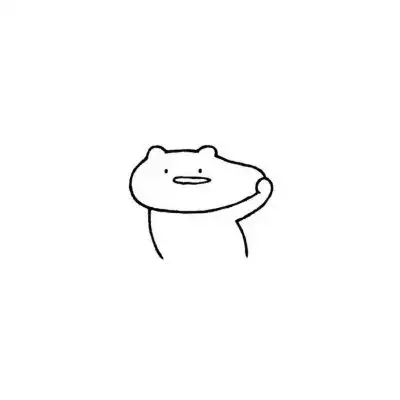  呆萌可爱小表情头像ins