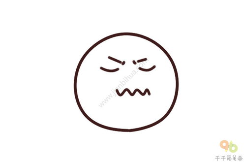  汤圆表情包简笔画好像生病了