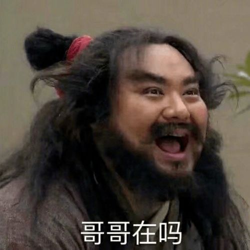 李逵在床上举手表情