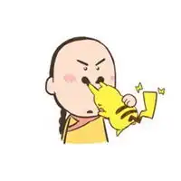送花花表情包简笔画和尚