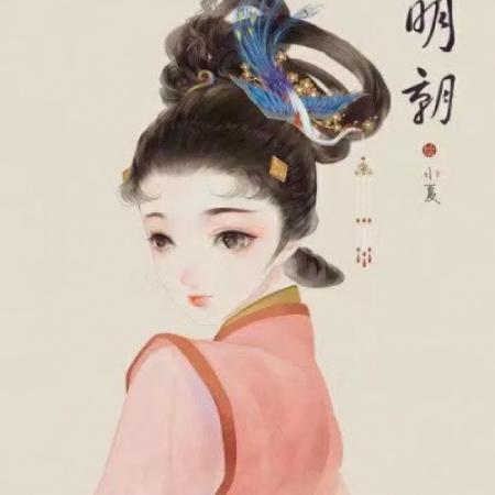  插画头像女唯美古风系美女美图