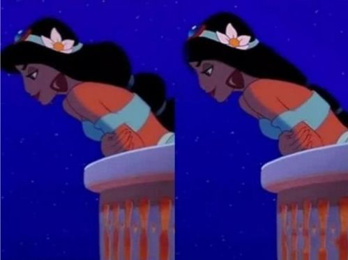 当迪士尼公主的头发变现实,贝儿的表情很狰狞,但茉莉却没有变化 当迪士尼公主的头发变现实,贝儿的表情很狰狞,但茉莉却没有变化