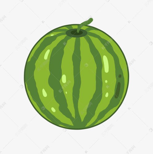  表情圆圆的大西瓜表情包成熟的素材图片免费下载千库网表情