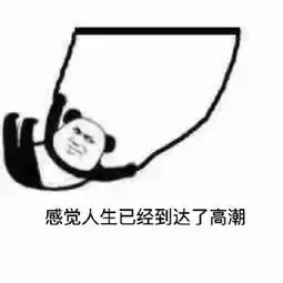 熊猫头荡秋千表情包 熊猫头荡秋千表情包