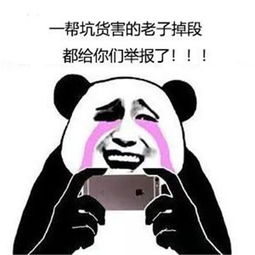  熊猫头怼人表情包都不看图瞎跑什么,一点意识都没有么