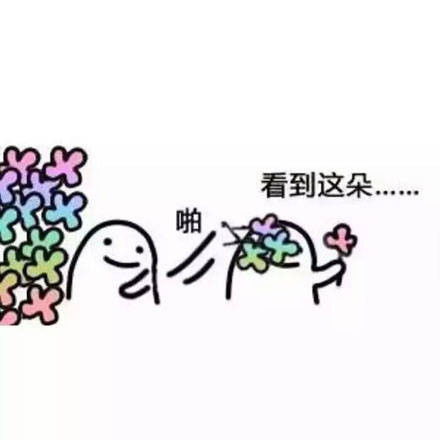 表情包送花
