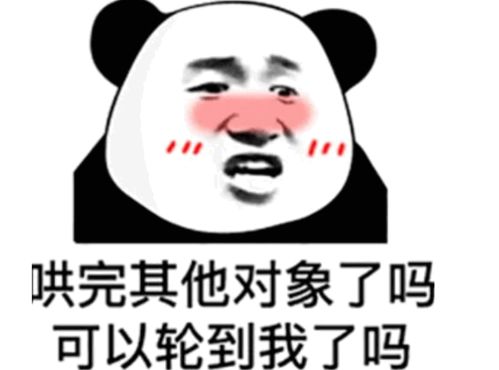  你在干什么,和其他人聊天吗,可以轮到我了吗表情包