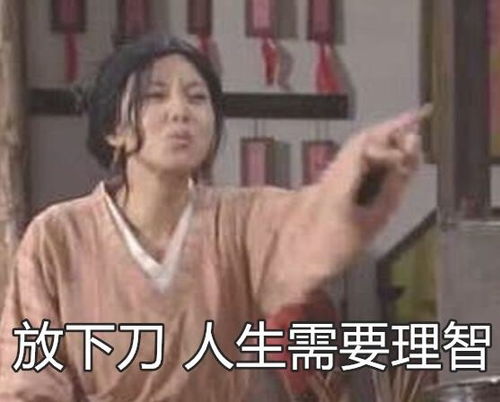  武林外传带字搞笑表情包是仙女要温柔