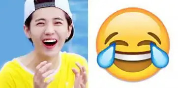 emoji黑脸表情包笑哭