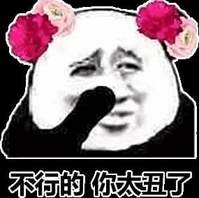  熊猫头表情包不行的,你太小了