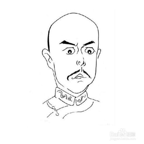  简笔画如何画皇帝表情包的简笔画