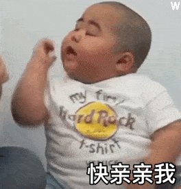 摇摆狗表情包gif很痛