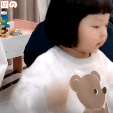 可爱表情包丸子妹小孩头