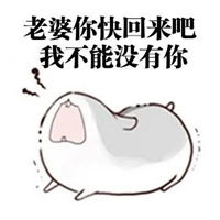  你快回来我一个人承受不来表情包