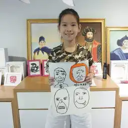 丰富的表情尽在小小漫画家漫画创作体验活动 丰富的表情尽在小小漫画家漫画创作体验活动