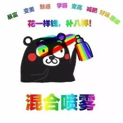  日常迷信好运喷雾表情包