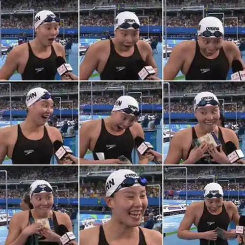  傅园慧火遍全球,洪荒之力震撼里约