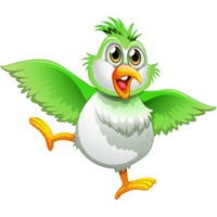  虎皮小鹦鹉q版表情包微信头像图片大全