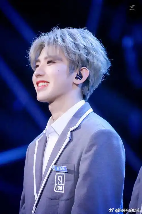 蔡徐坤发型表情包鬼畜钟